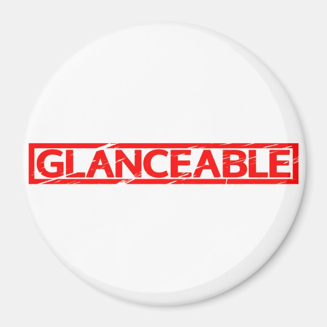 Glanceable Stamp Magnet (Front)