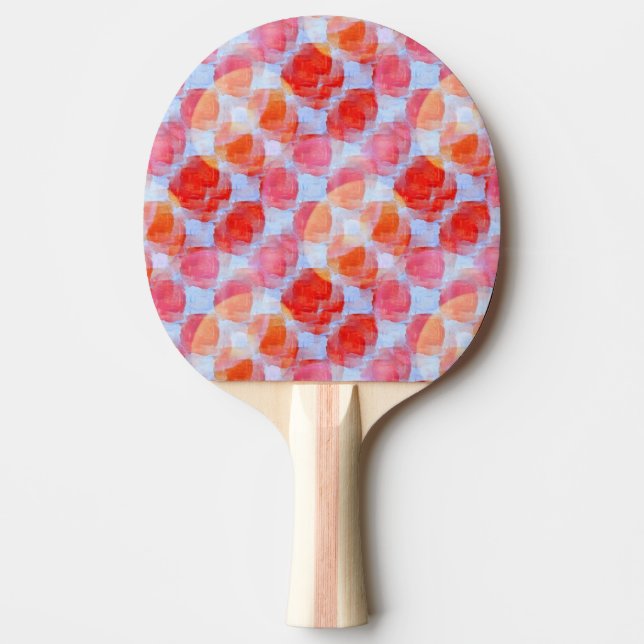Glare from design texture background Ping-Pong paddle (Front)
