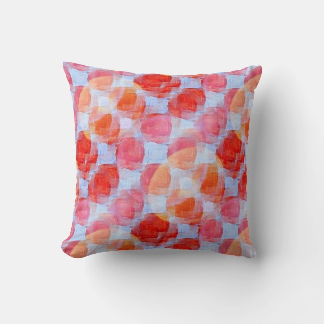 Glare from design texture background throw pillow (Front)