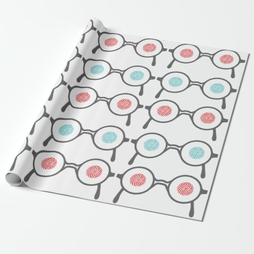 glare wrapping paper