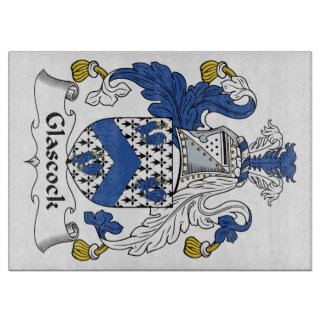 Glascock Family Crest Cutting Board