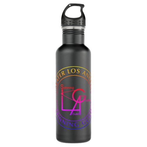 GLASG Rainbow Gradient Logo Water Bottle