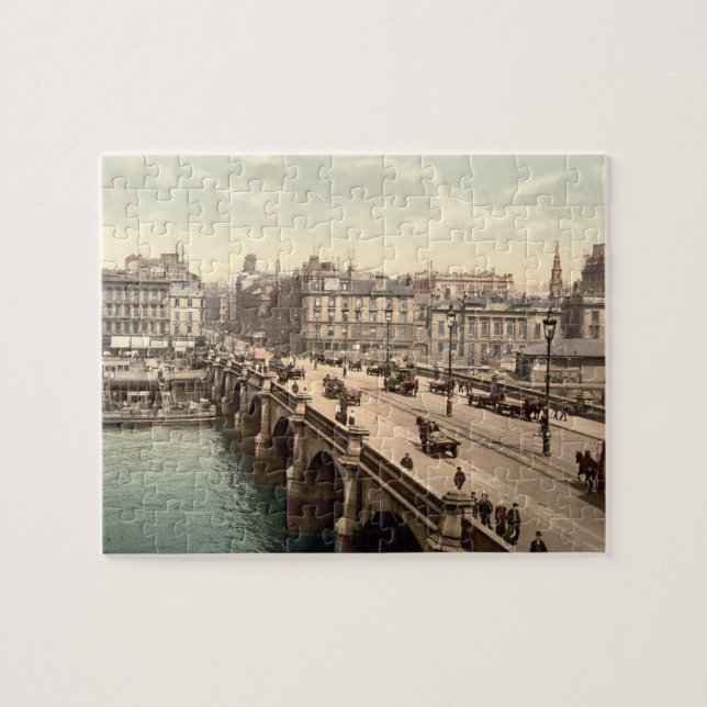 Glasgow Bridge, Glasgow, Scotland Jigsaw Puzzle (Horizontal)