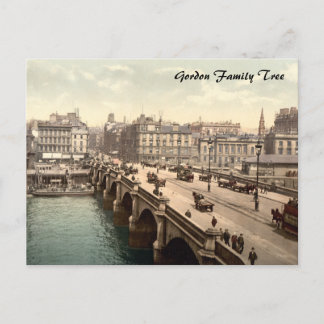 Glasgow Bridge, Glasgow, Scotland Postcard