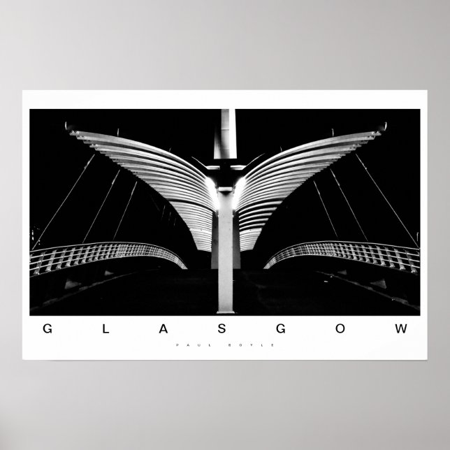 Glasgow Bridge Poster (Front)