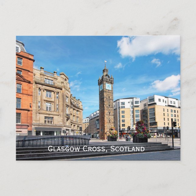 Glasgow Cross, Scotland Postcard (Front)