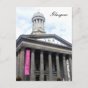 glasgow gallery modern art postcard
