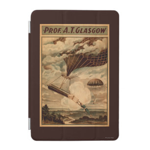 Glasgow Hot Air Balloon Circus Theatre Poster iPad Mini Cover