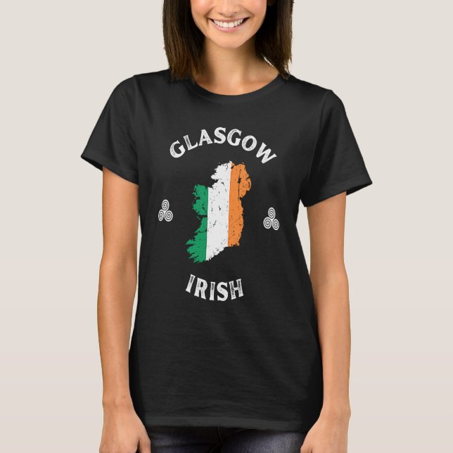 GLASGOW IRISH  1 T-Shirt (Front)