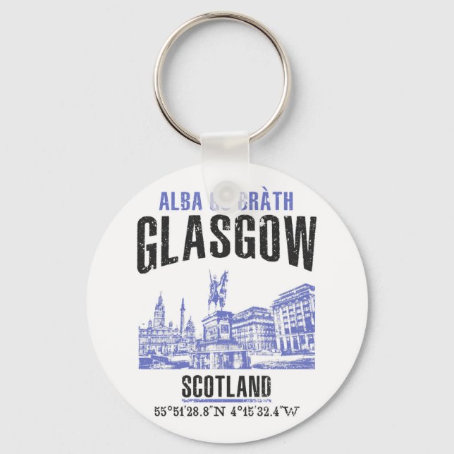 Glasgow Keychain (Front)