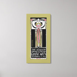 Glasgow Mackintosh School Canvas Print