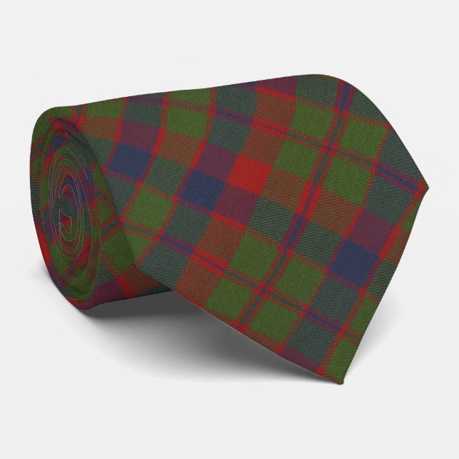 Glasgow Original Scottish Tartan Neck Tie (Rolled)