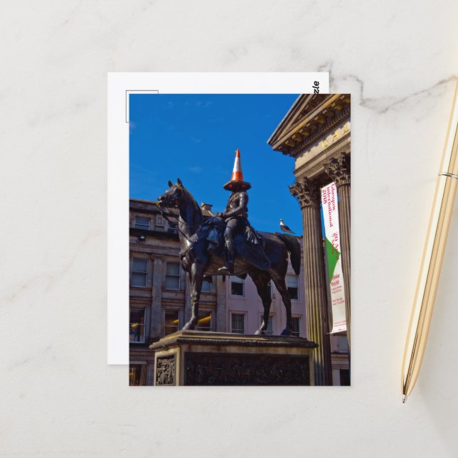 Glasgow Postcard (Front/Back In Situ)