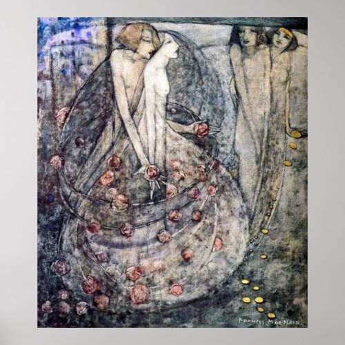 Glasgow School Frances Macdonald MacNair The Choic Poster