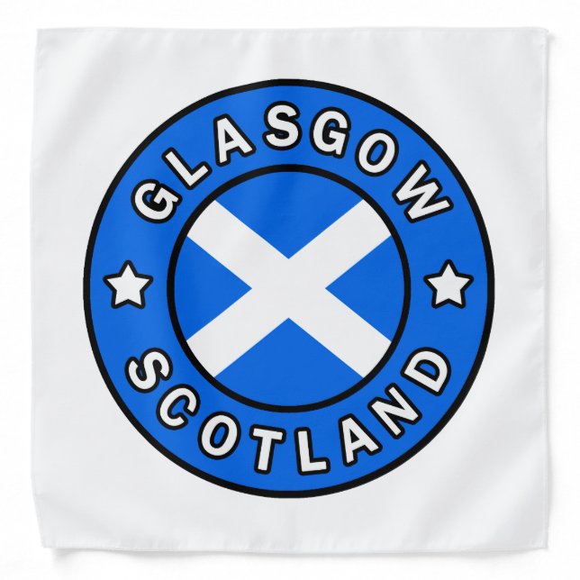 Glasgow Scotland Bandana (Front)