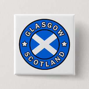 Glasgow Scotland Button