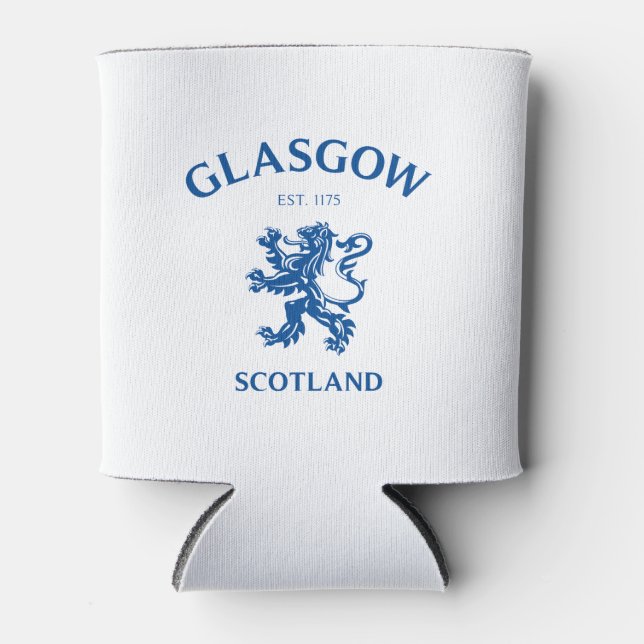 Glasgow Scotland Can Cooler (Front)