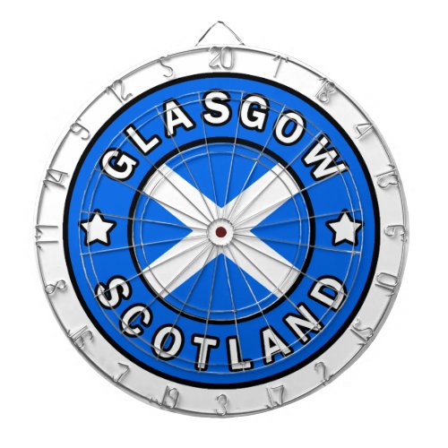 Glasgow Scotland Dart Board