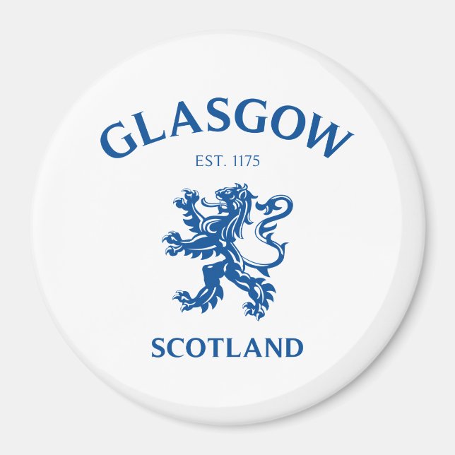 Glasgow Scotland Magnet (Front)