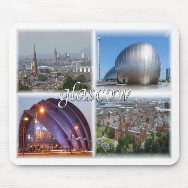 Glasgow Scotland Mouse Pad (Front)