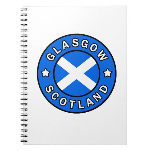 Glasgow Scotland Notebook
