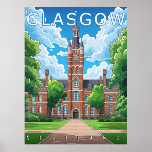 Glasgow, Scotland Poster