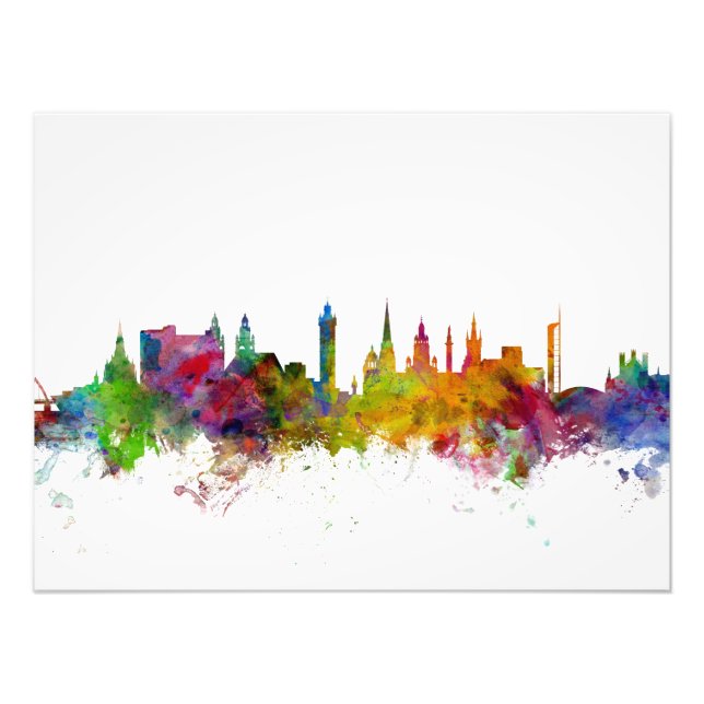 Glasgow Scotland Skyline Photo Print (Front)