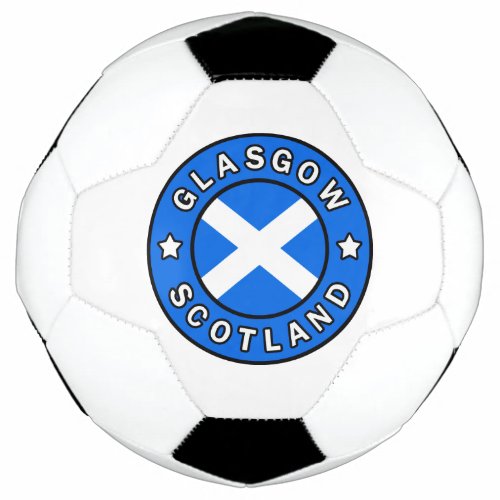 Glasgow Scotland Soccer Ball