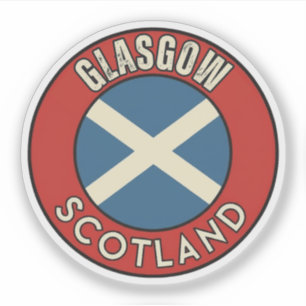Glasgow, Scotland Sticker