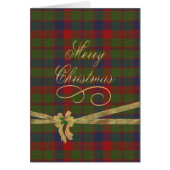 Glasgow Tartan Merry Christmas (Front)
