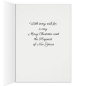 Glasgow Tartan Merry Christmas Cards (Inside (Right))