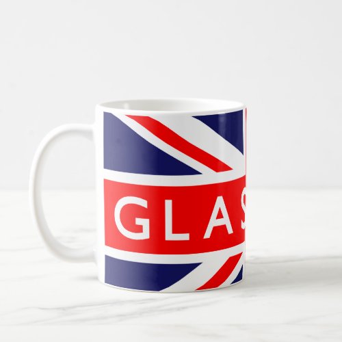 Glasgow UK Flag Coffee Mug