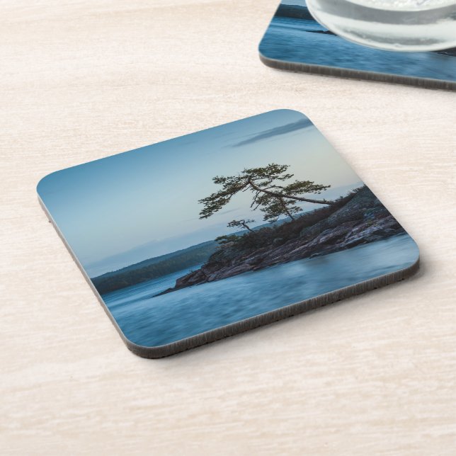 Glaskogen Sweden Beverage Coaster (Left Side)