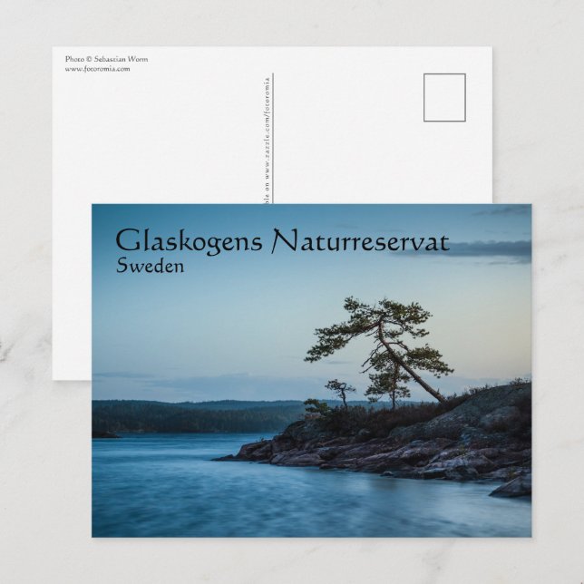 Glaskogen Sweden Postcard (Front/Back)