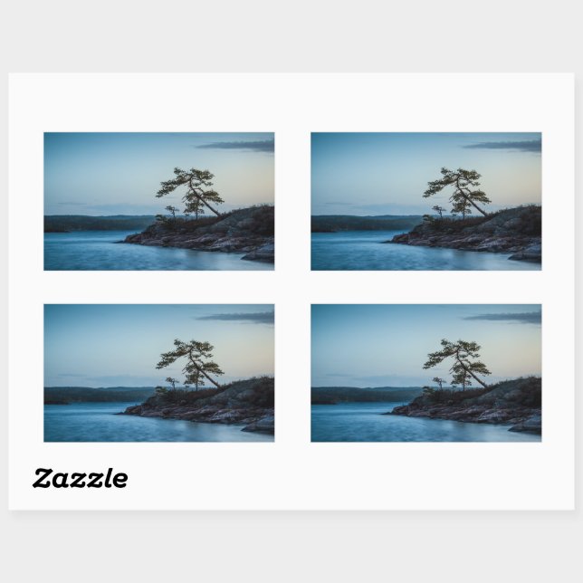 Glaskogen Sweden Rectangular Sticker (Sheet)
