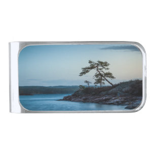 Glaskogen Sweden Silver Finish Money Clip