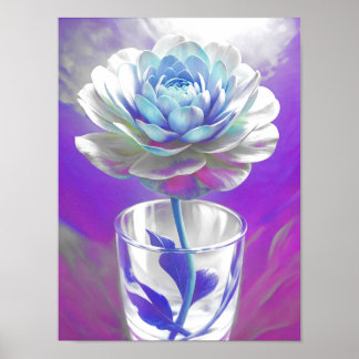 "Glass and Green" Poster