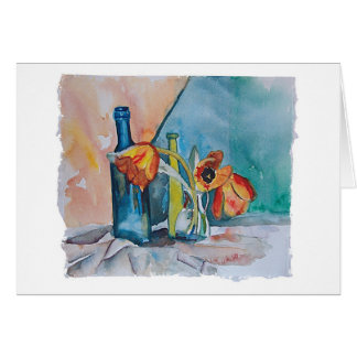 Glass and Tulips Cards