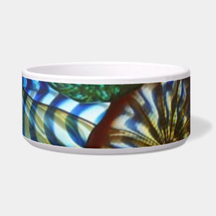 Glass Art Pet Bowl