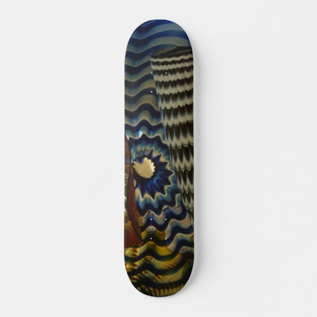 Glass Art Skateboard (Front)