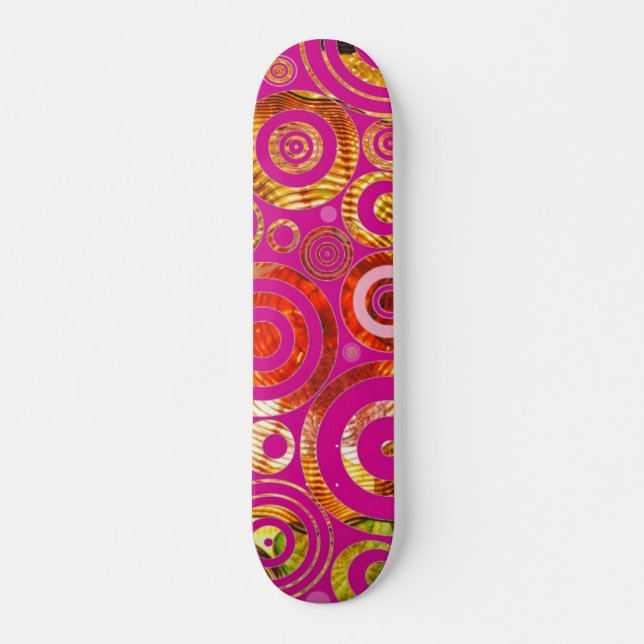Glass Art Skateboard Deck (Front)