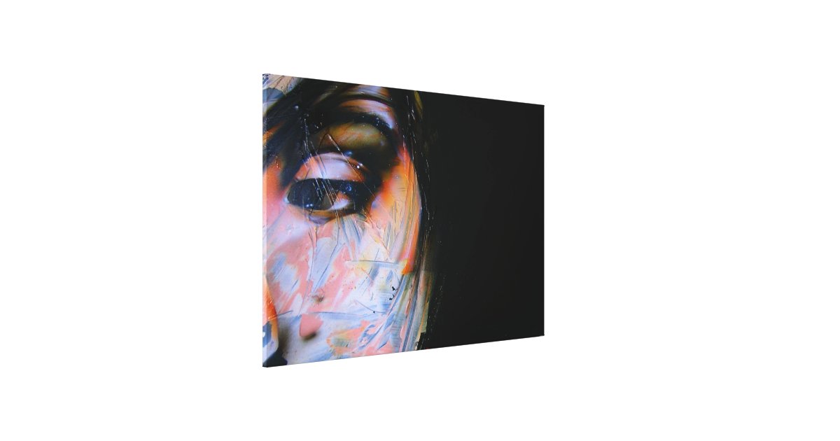 "Glass...", ArteKaos Wrapped Canvas Print