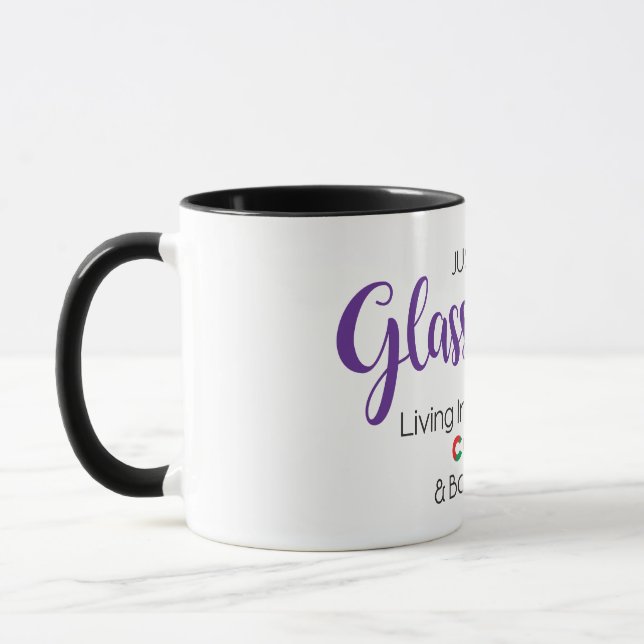 Glass Artist Coffee Mug (Left)
