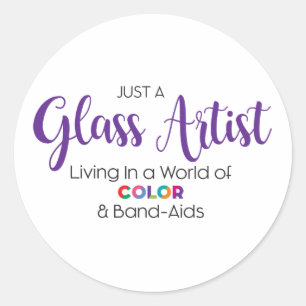 Glass Artist Sticker