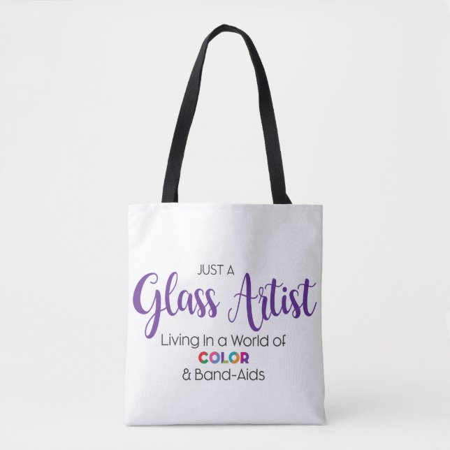 Glass Artist Tote Bag (Front)