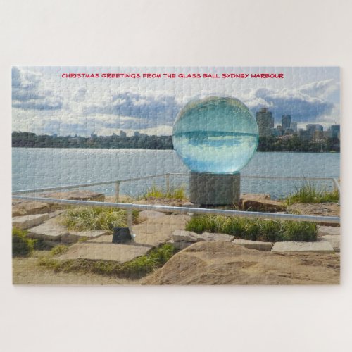 Glass Ball Sydney Harbor Australia Jigsaw Puzzle