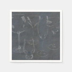 Glass Barware Napkins