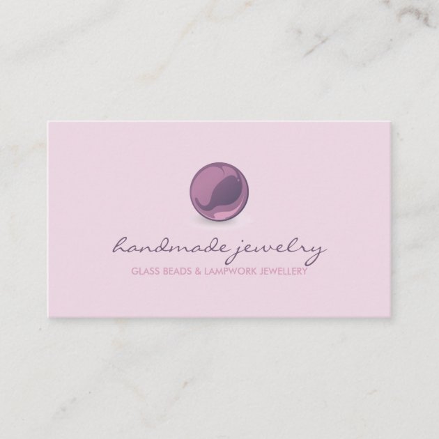 Glass Bead Lampwork Business Card