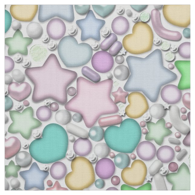 Glass beads, jewelry fabric (Swatch)