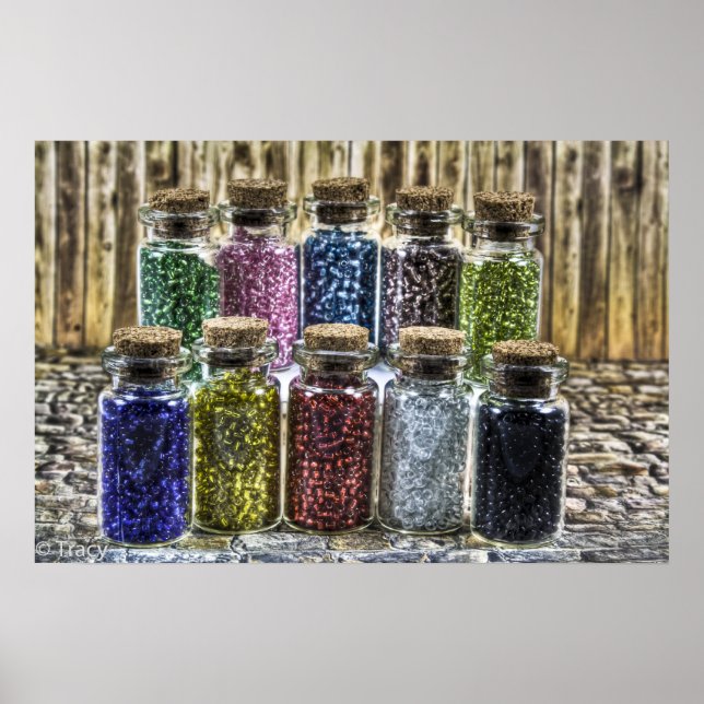 Glass Beads Poster (Front)